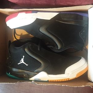 Mens Nike Air Jordan Big Fund Basketball Shoes Size 9.5 Black White BV6273 003